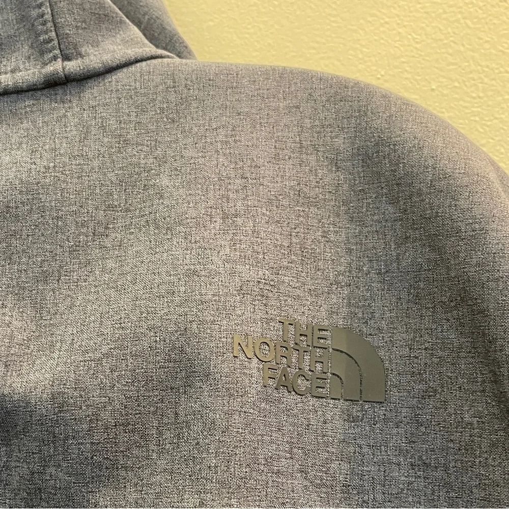 The North Face Hoodie Jacket Mens M Navy Dark Heather  Performance Fleece lined